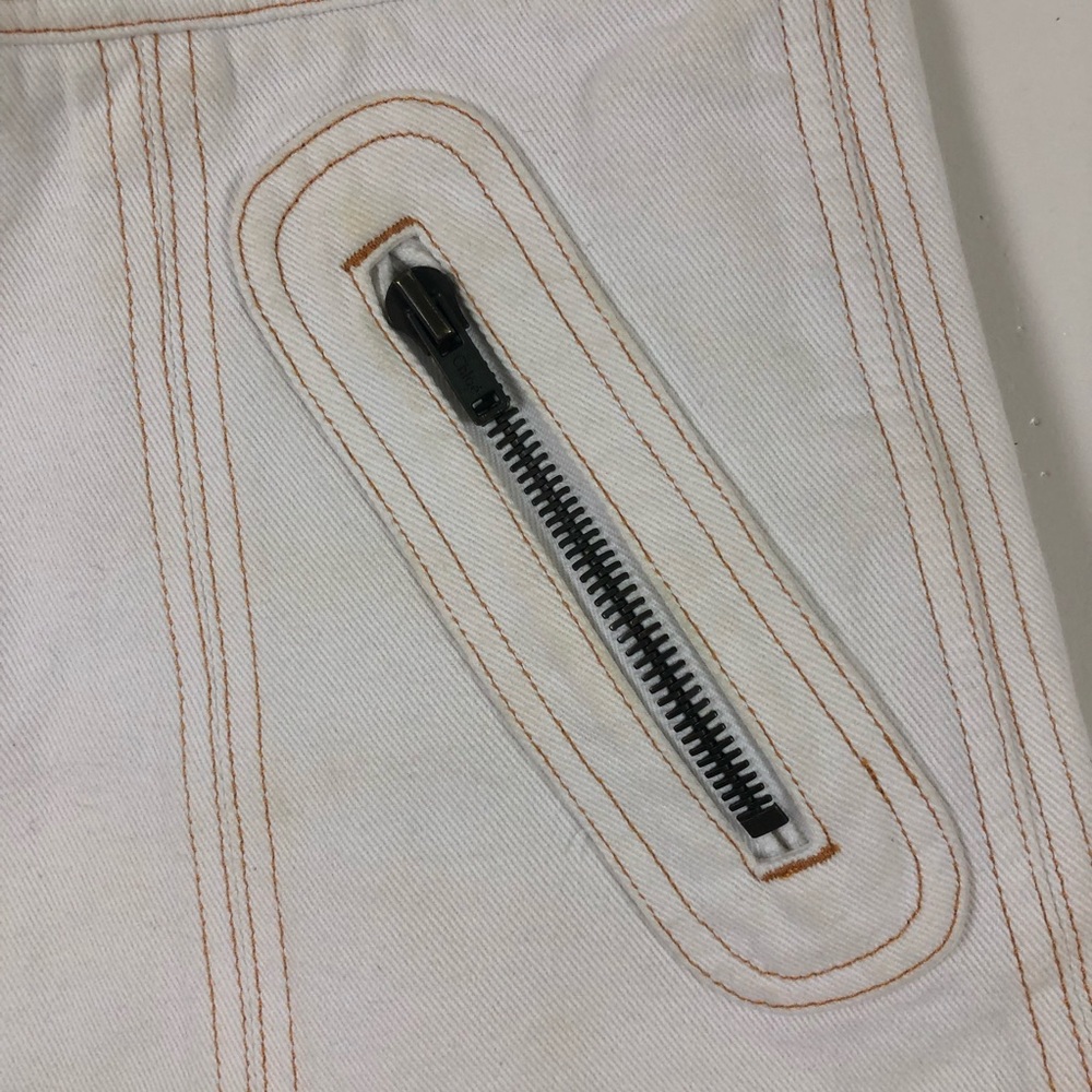 Chloé White Jean Skirt - Picture 2 of 8